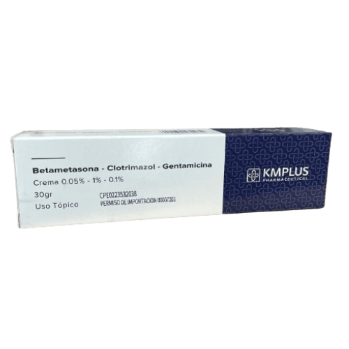 BETAMETASONA CLOTRIMAZOL GENTAMICINA CREMA 30GR (KMPLUS)